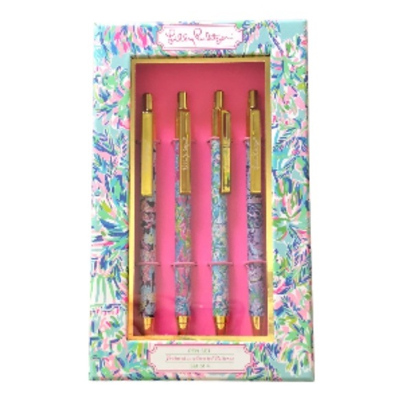 Lilly Pulitzer Office Lilly Pulitzer Pen Set Assorted Patterns